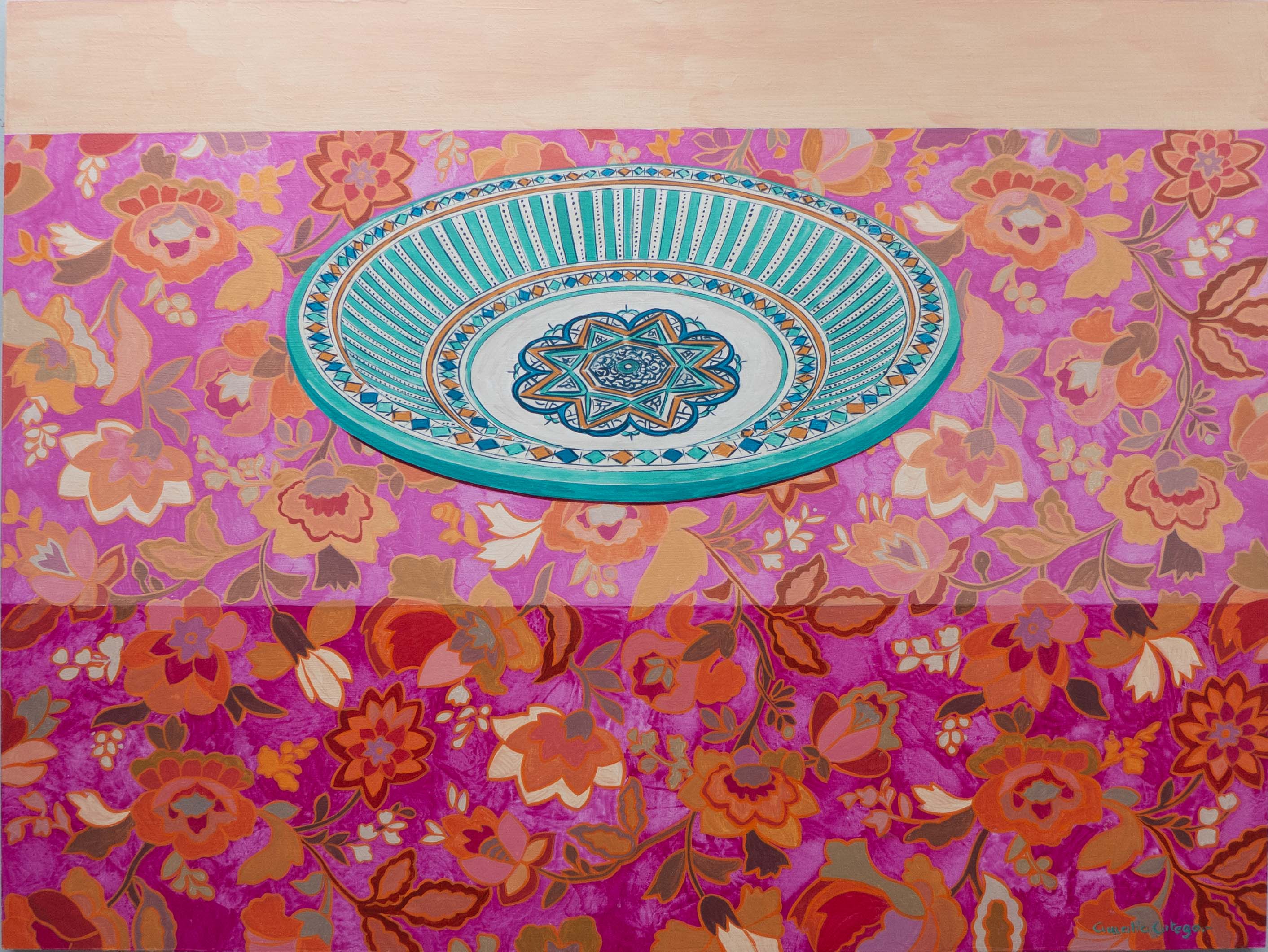 Plato Marroquí (2025) by Amalia Ortega