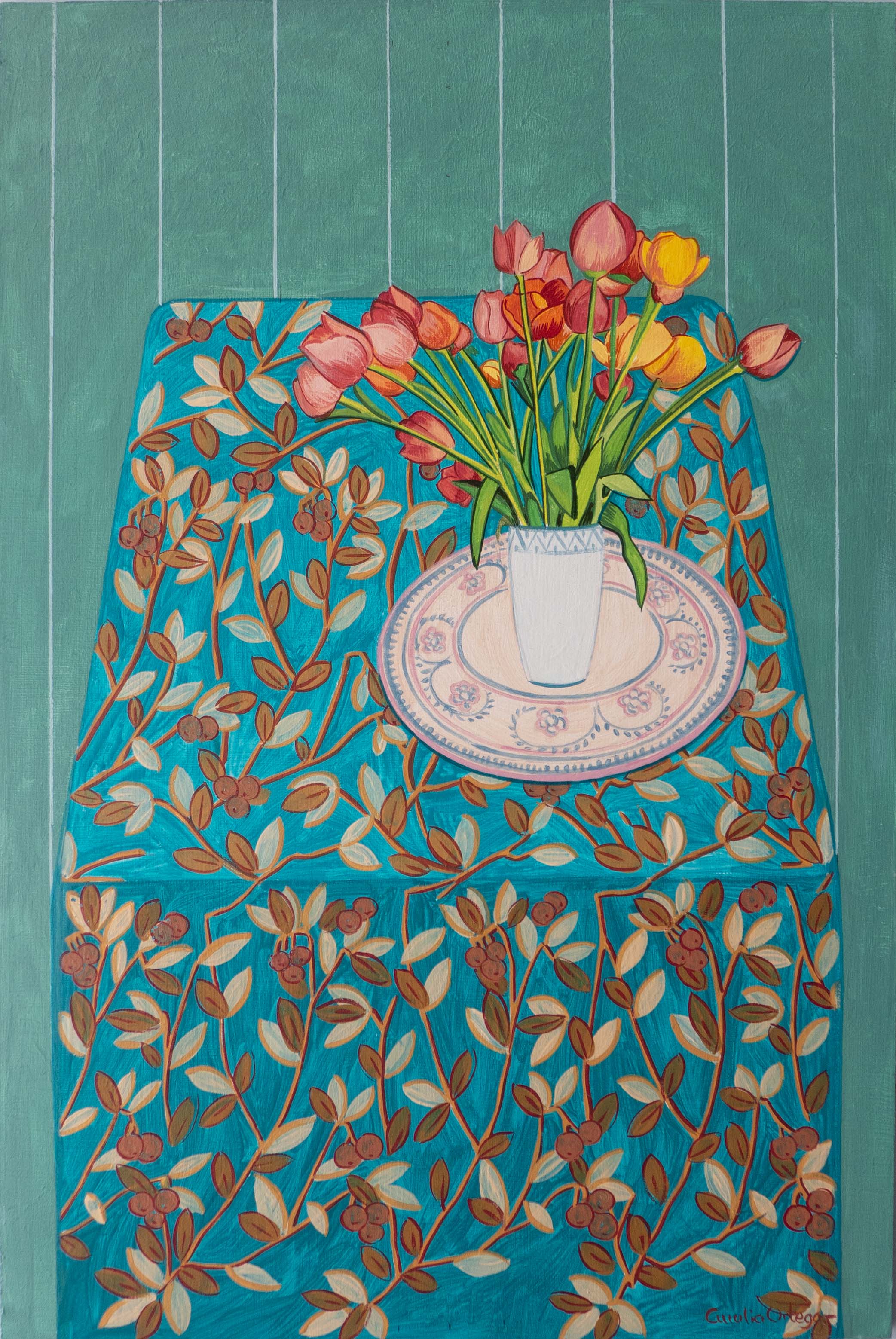 Tulipanes (2025) by Amalia Ortega